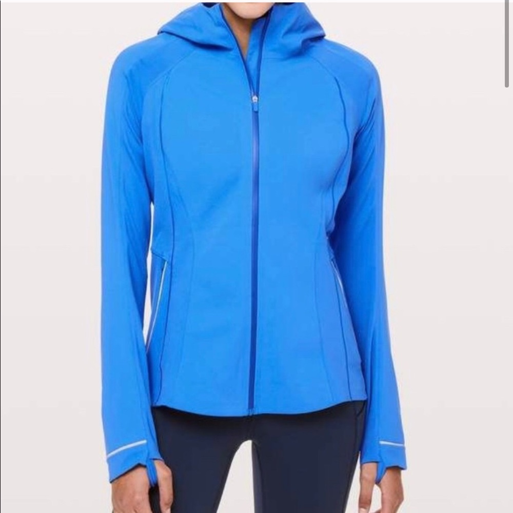 Lululemon blue jacket sz 2